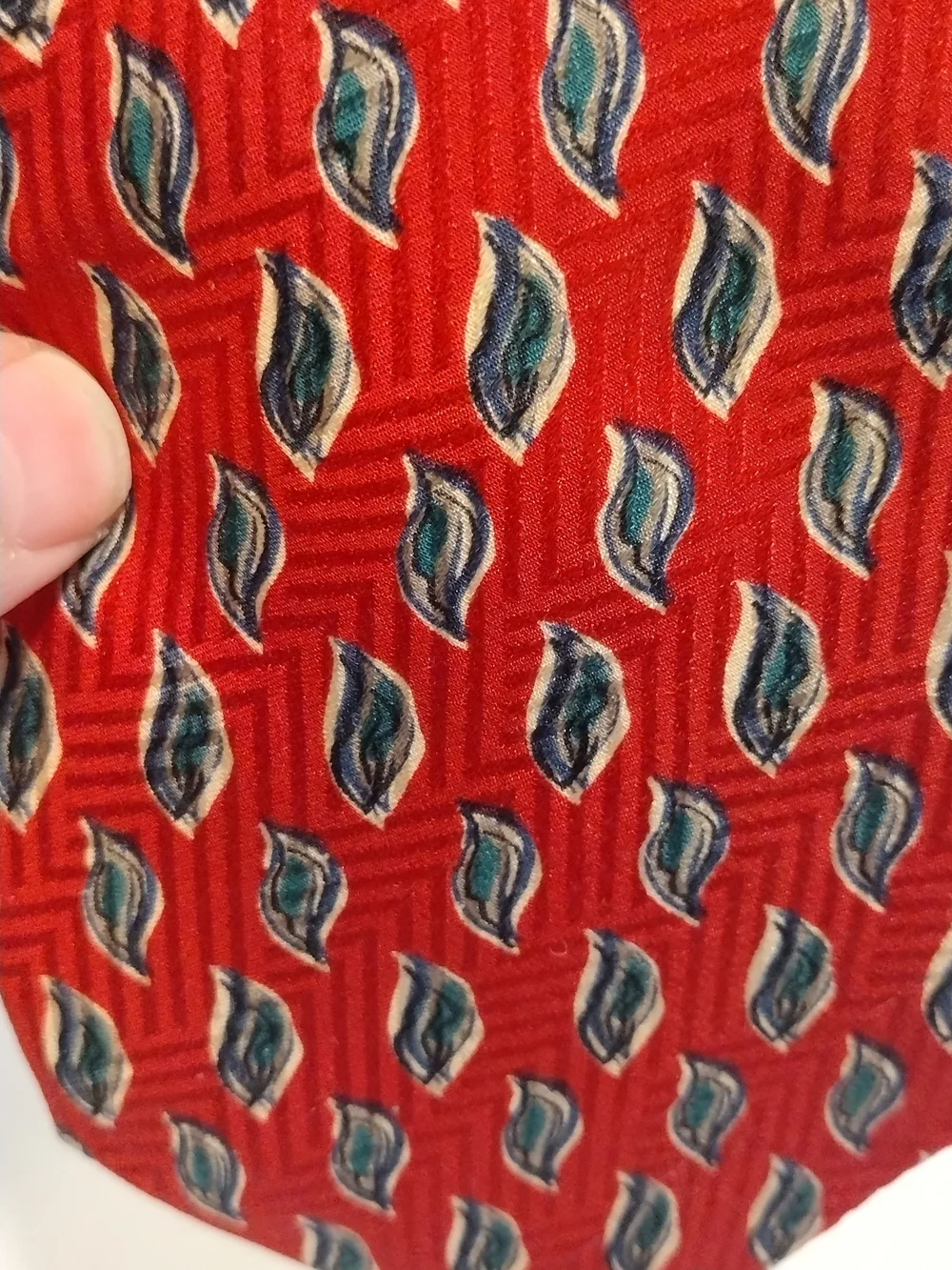 Ferrell Reed Silk Tie for Greiner's